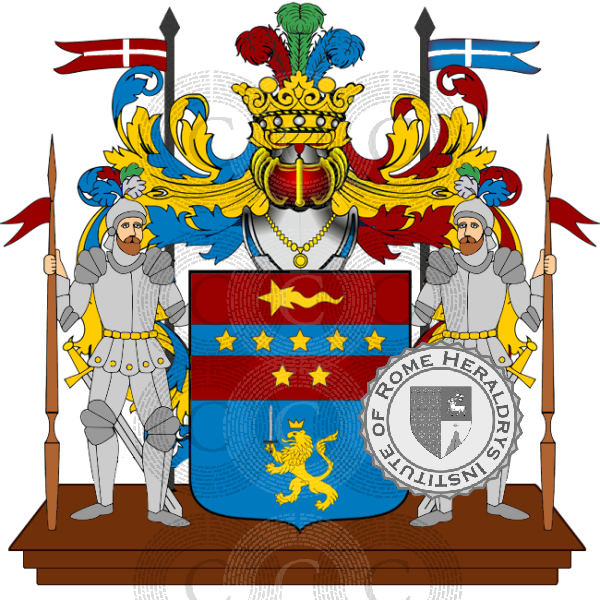 Wappen der Familie cascione english