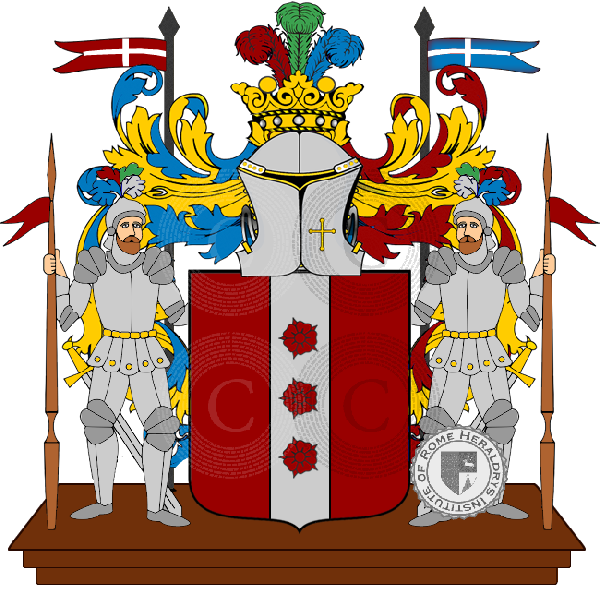Coat of arms of family manichedda