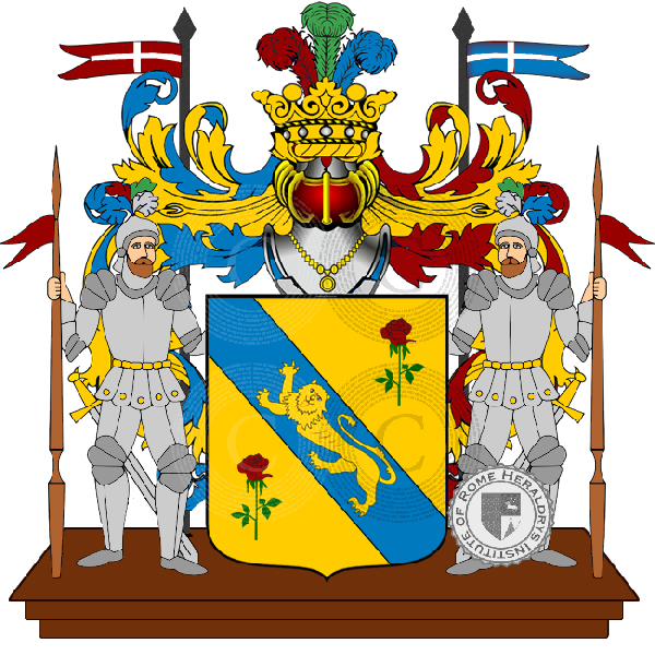 Coat of arms of family rosani