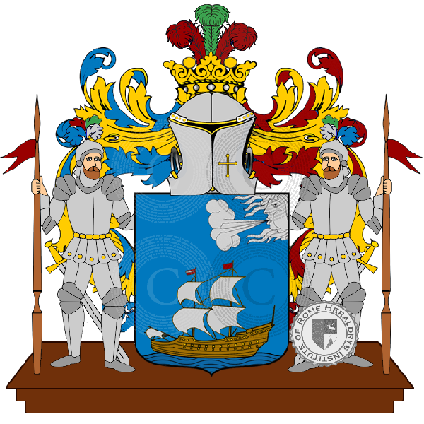 Coat of arms of family navarchi