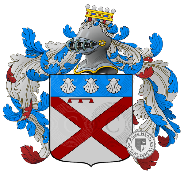Coat of arms of family ottuzzi