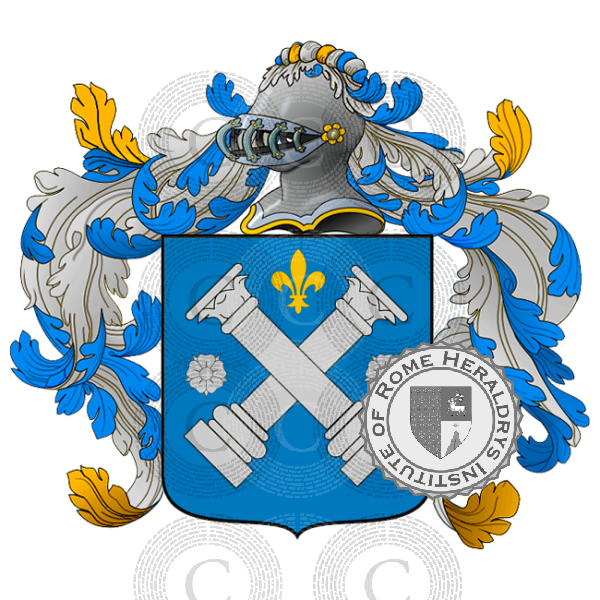 Coat of arms of family maiorano english