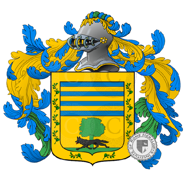 Coat of arms of family vergara