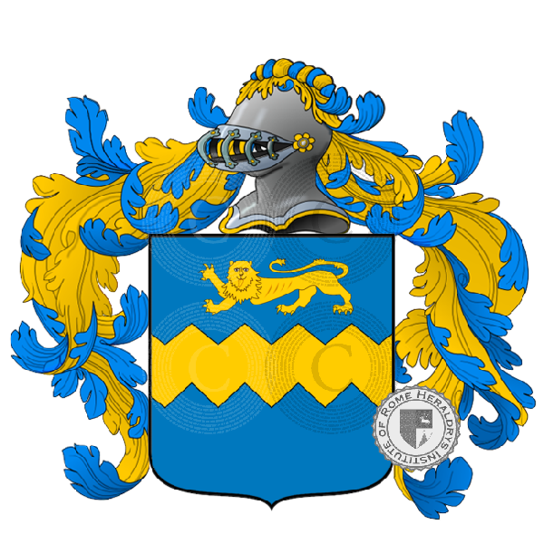 Coat of arms of family valduga