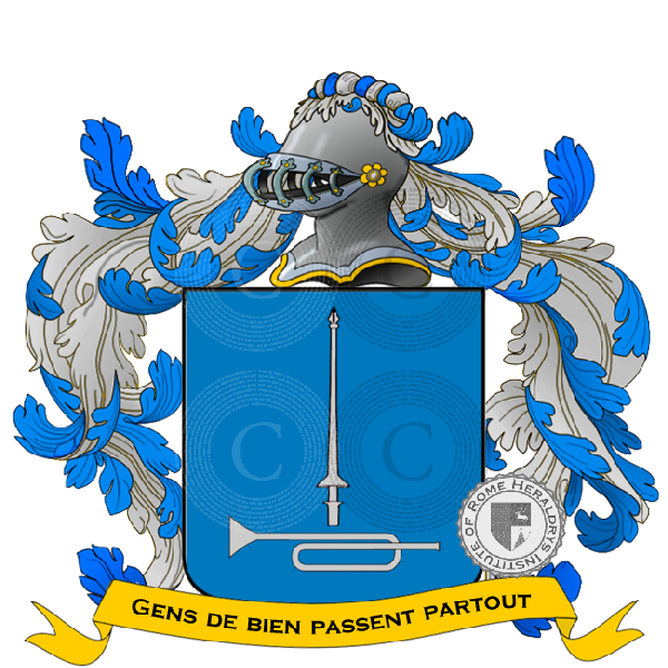 Coat of arms of family Kératry