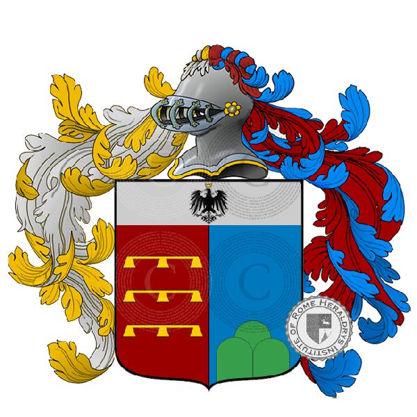 Coat of arms of family Bortolani