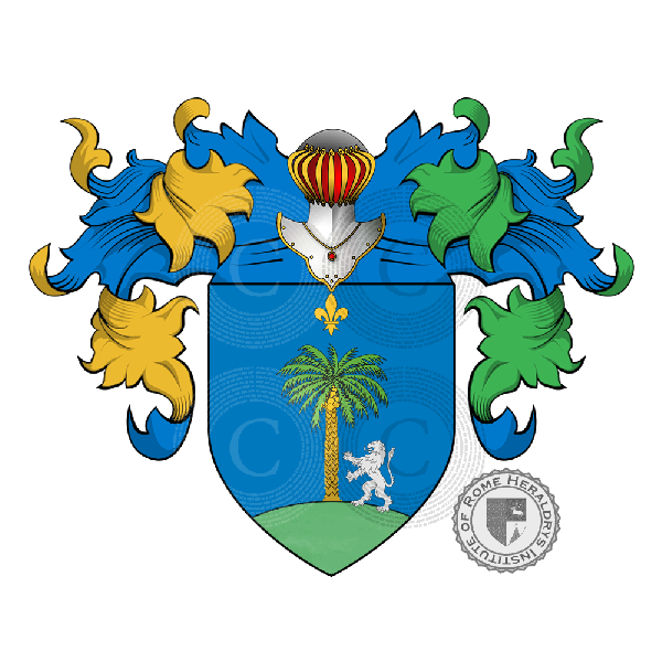 Wappen der Familie Palmeri