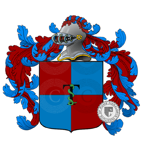 Coat of arms of family talamini