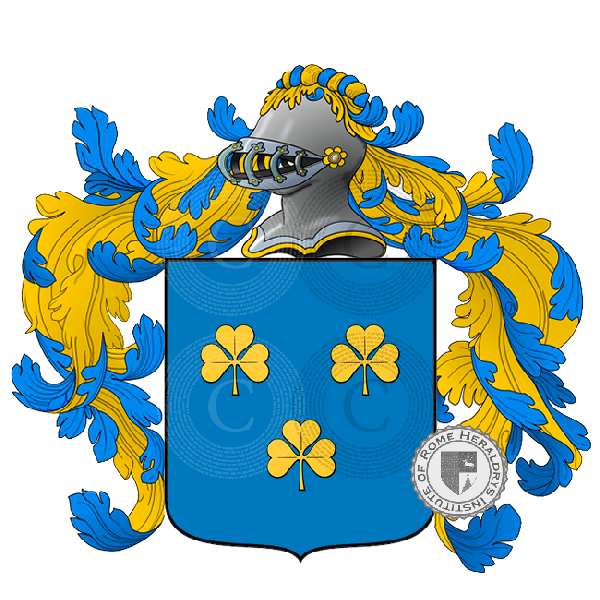 Coat of arms of family miotte de ravannes