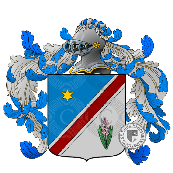 Coat of arms of family Bertagni
