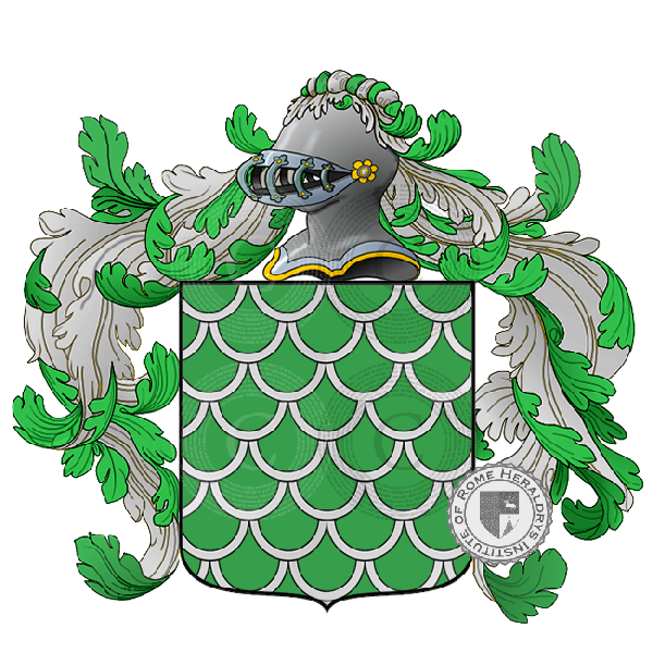 Coat of arms of family aracio