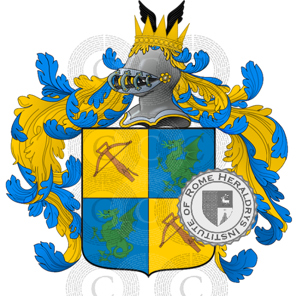 Coat of arms of family martiniello