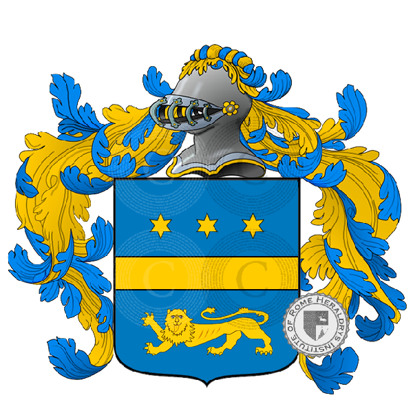 Coat of arms of family cocchiere