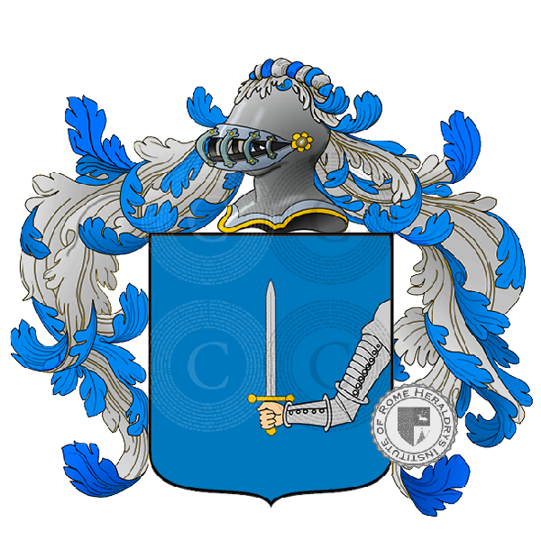 Coat of arms of family Sansi