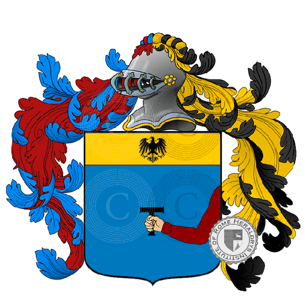 Coat of arms of family Tognani