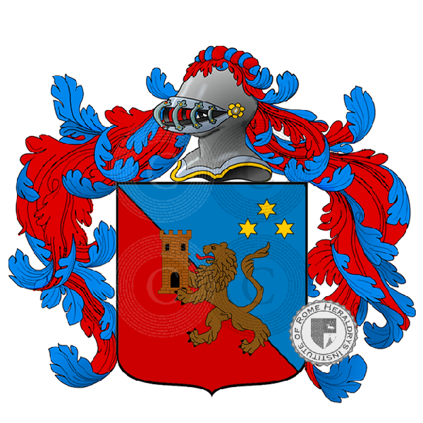 Coat of arms of family Del Medico
