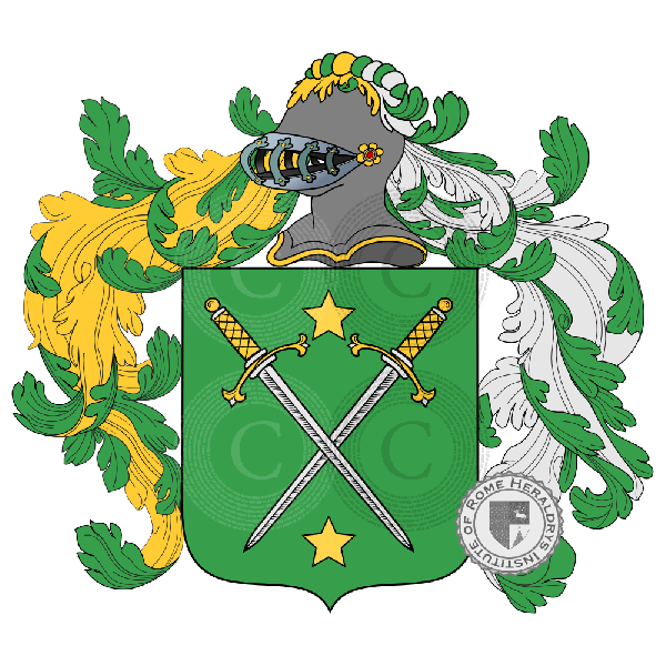 Coat of arms of family Oro