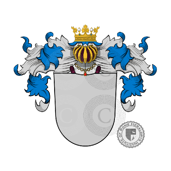 Coat of arms of family Ignoto nobile sri