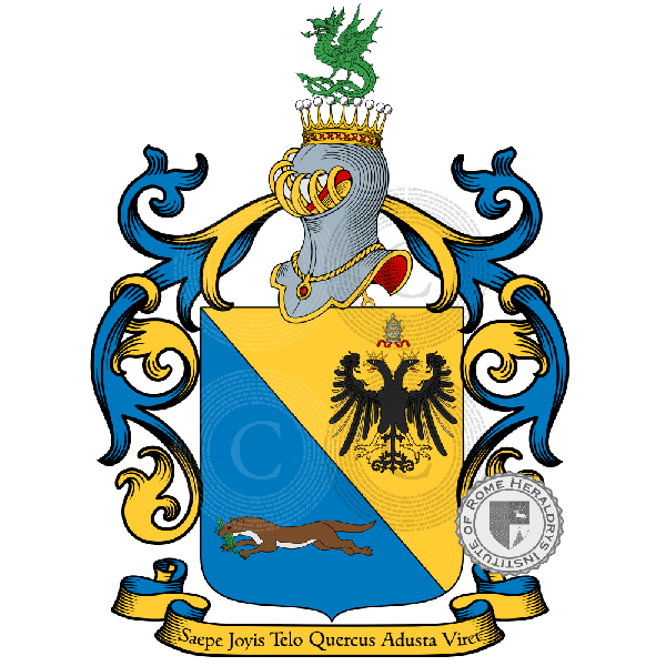 Coat of arms of family Bellentani