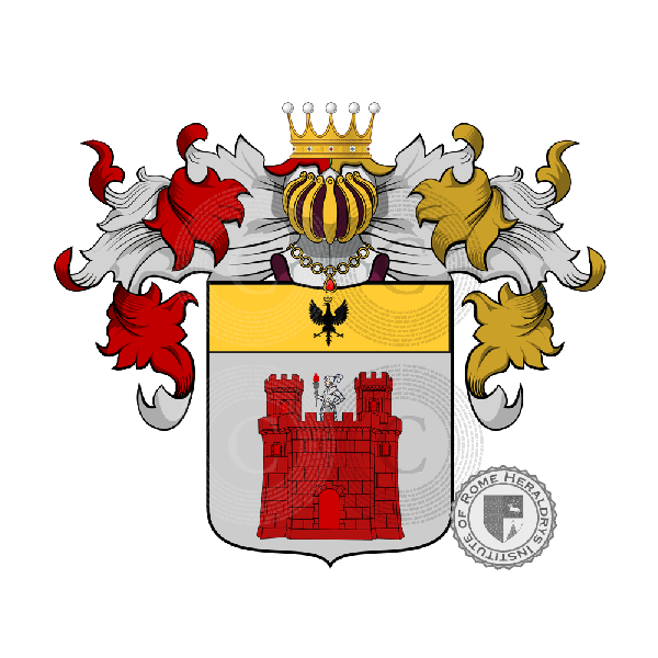 Coat of arms of family de Giuli