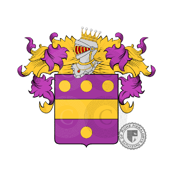 Wappen der Familie Assanti