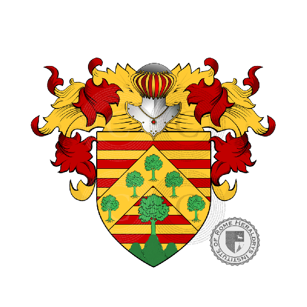 Wappen der Familie Rovegno