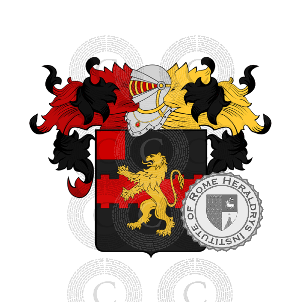 Coat of arms of family Giadone (english)