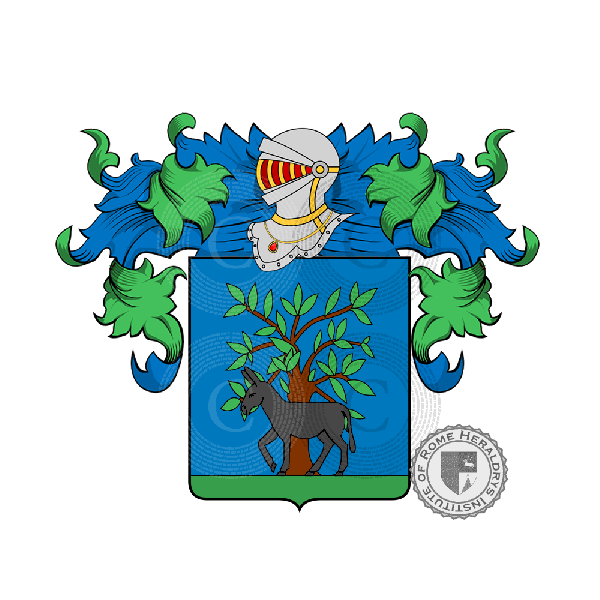 Coat of arms of family Cerroni