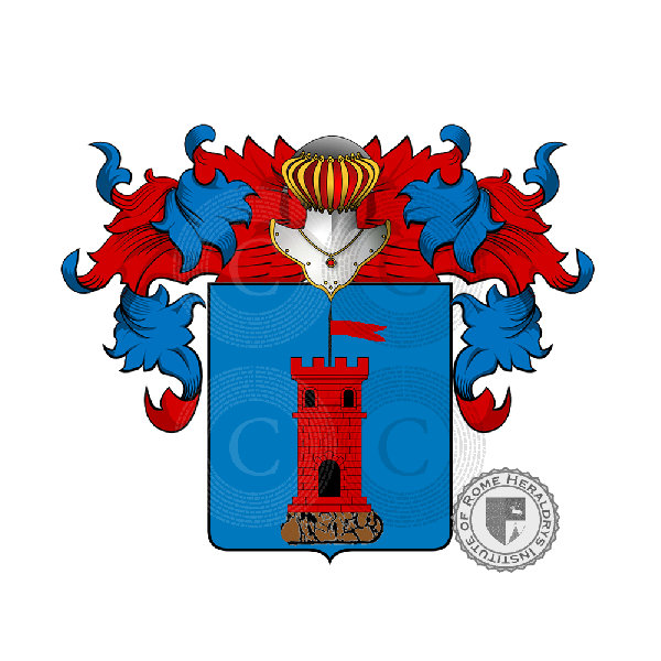 Coat of arms of family Ruini