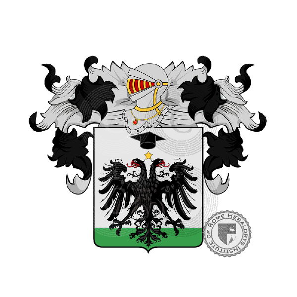 Coat of arms of family Capellari