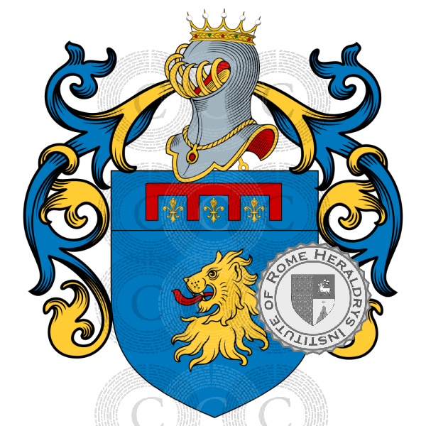 Coat of arms of family Capoleoni