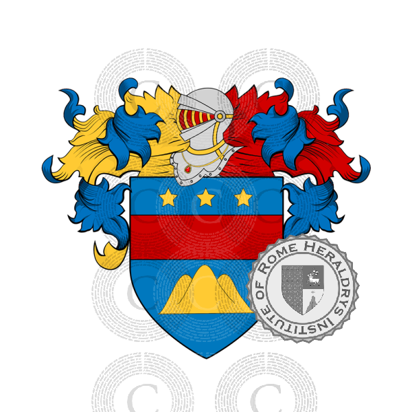 Escudo de la familia Ganganelli