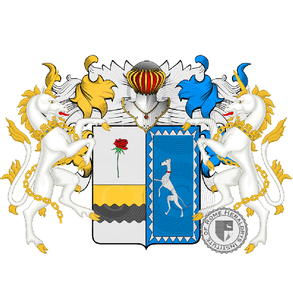 Wappen der Familie Cavalieri (Roma)