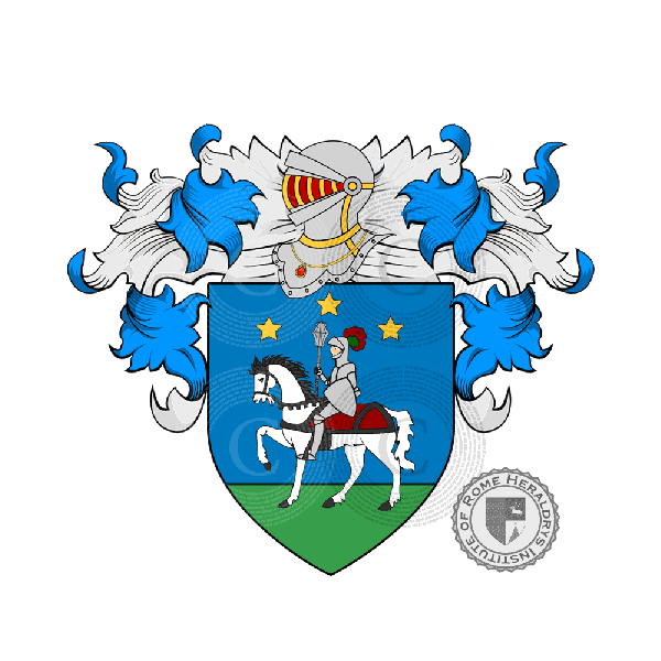 Coat of arms of family Cavalieri Ducati