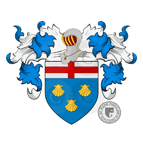 Escudo de la familia Pateri (Genova)