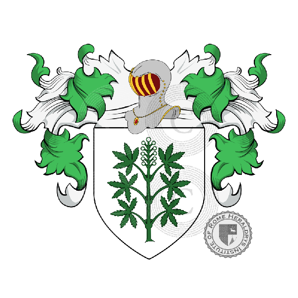 Wappen der Familie Canavesio o Canavosio