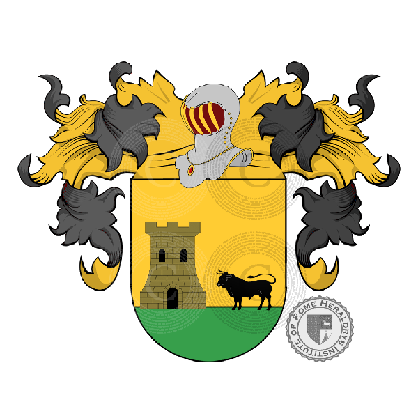 Wappen der Familie Torellò (Catalgona)