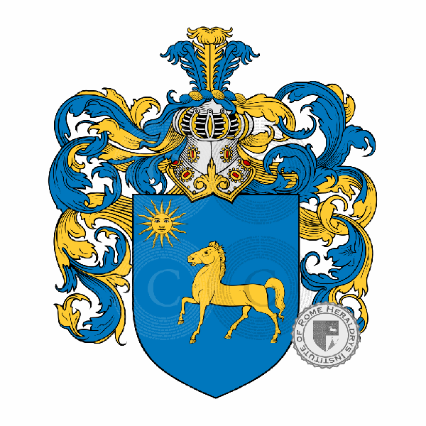Wappen der Familie Baiardi