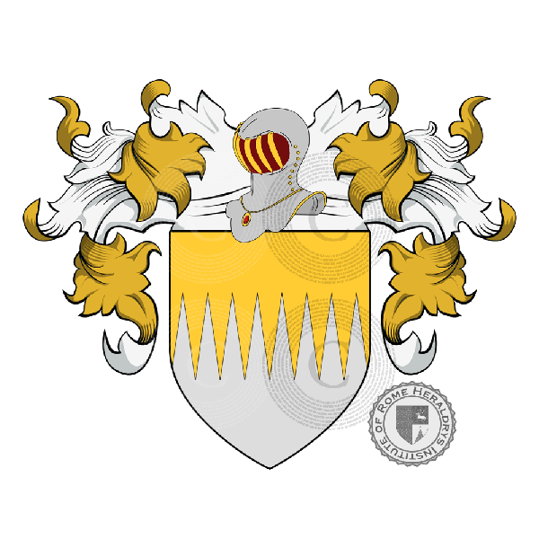 Coat of arms of family Andreati o Andreato