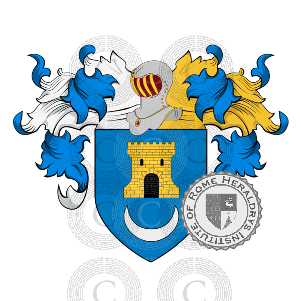 Coat of arms of family Grava