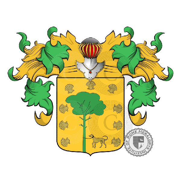 Coat of arms of family Fernandez (Sicilia)