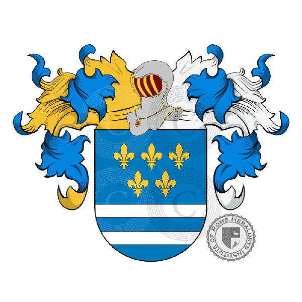 Wappen der Familie Paneque