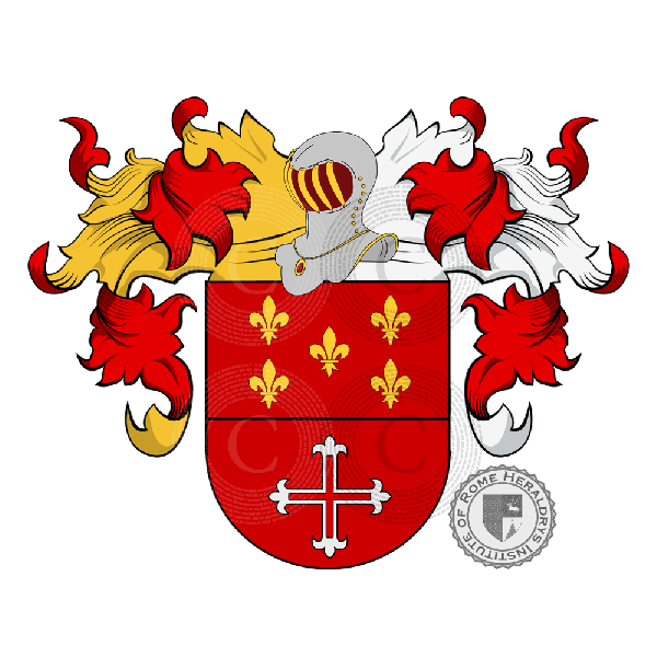 Coat of arms of family Pereira