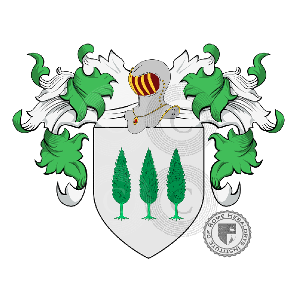 Coat of arms of family Boitte