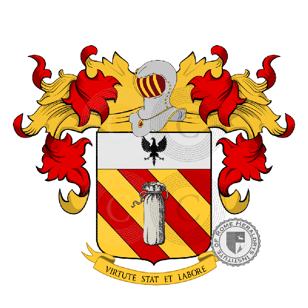 Wappen der Familie Sacco (Ponderano)