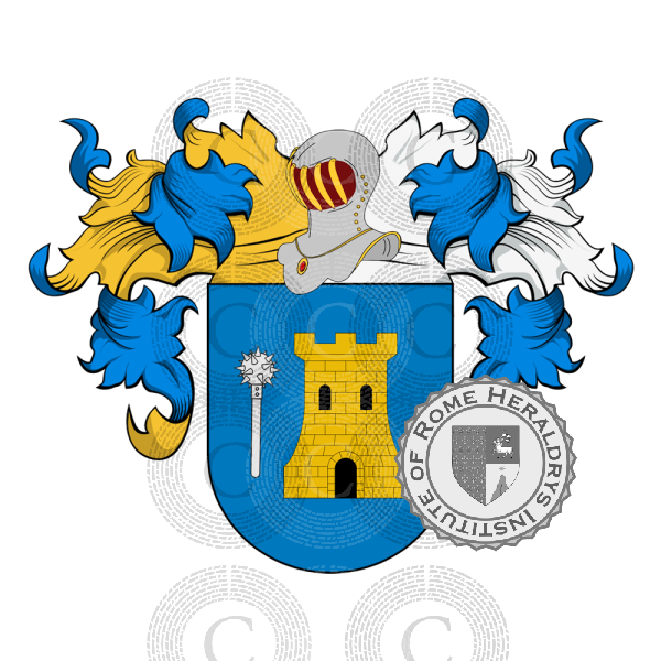 Coat of arms of family Arosa