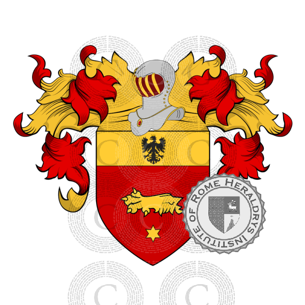 Escudo de la familia Bellini (Salò sul Garda)