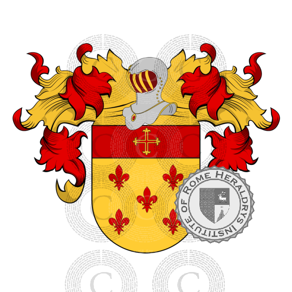 Coat of arms of family Rodrigues