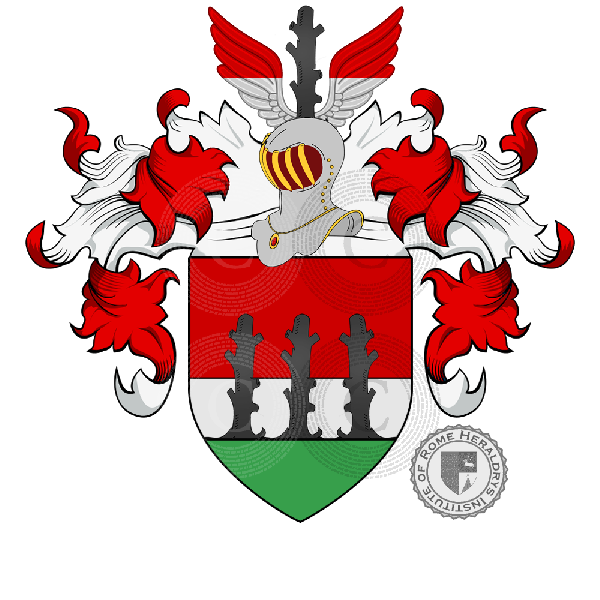 Coat of arms of family Pföstl, Pfost