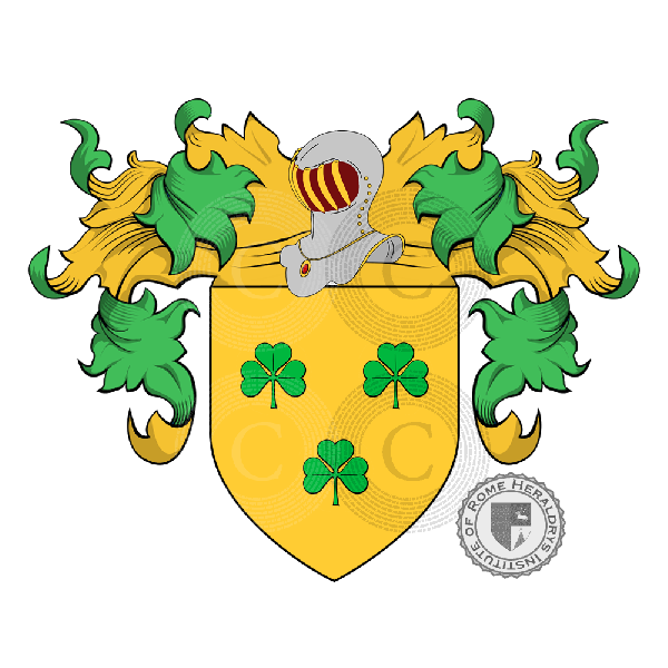 Brasão da família Pichot du Mézeray (Bretagne)